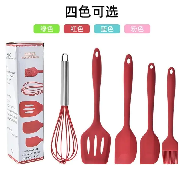 5/12pc Kitchen Utensil Set Wooden Handle - Image 11