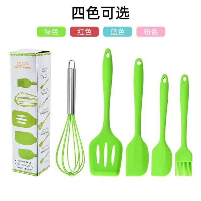 5/12pc Kitchen Utensil Set Wooden Handle - Image 13