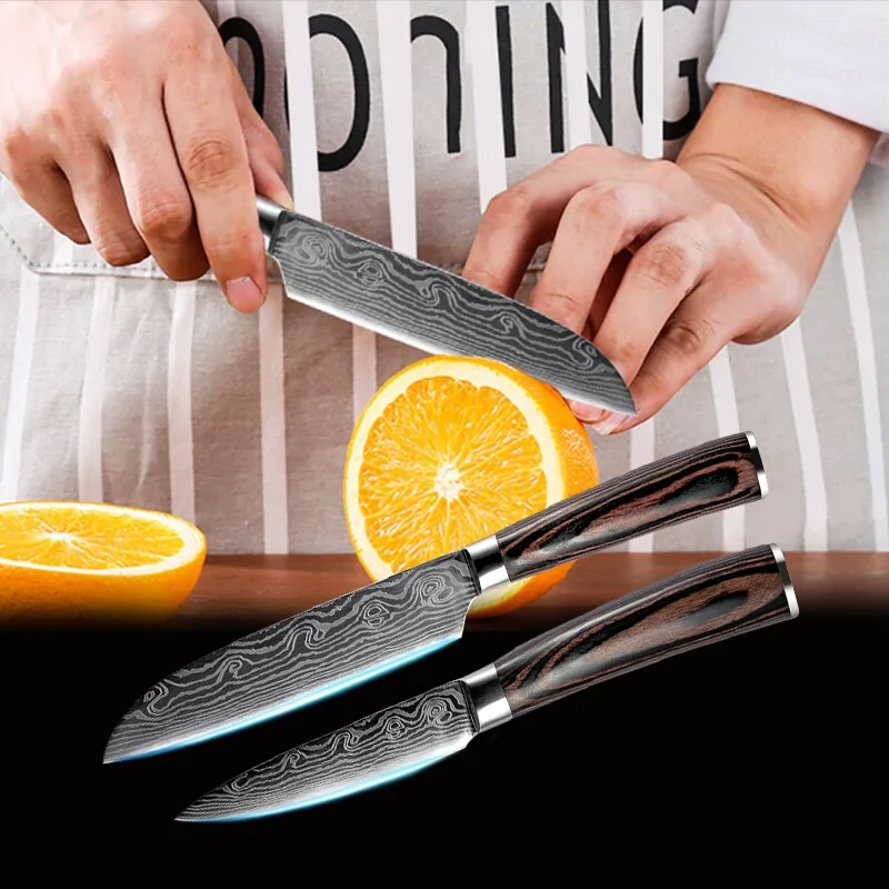 5 Piece Chef's Knife Set - Image 3