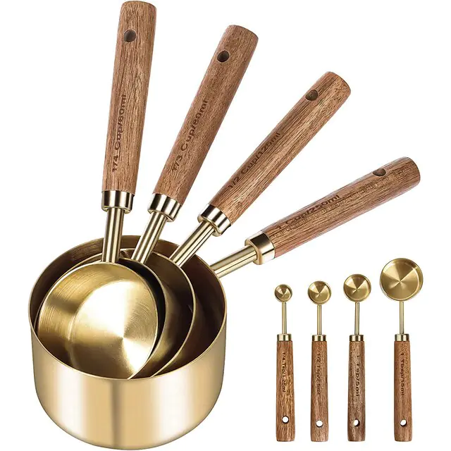 8-Piece Measure Cup and Spoon Set - Image 7