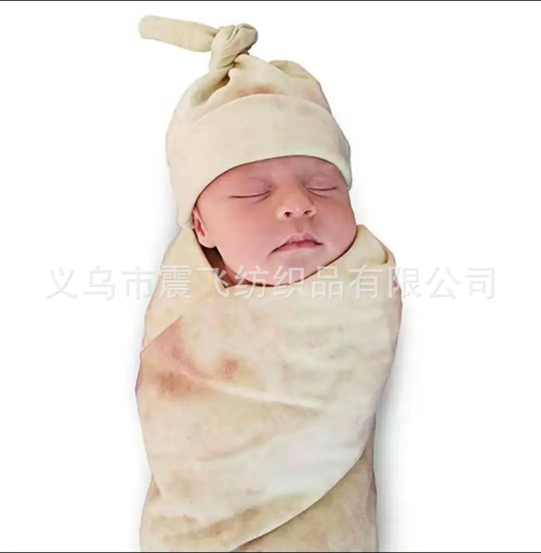 Baby Burrito Swaddle and Throw - Image 3
