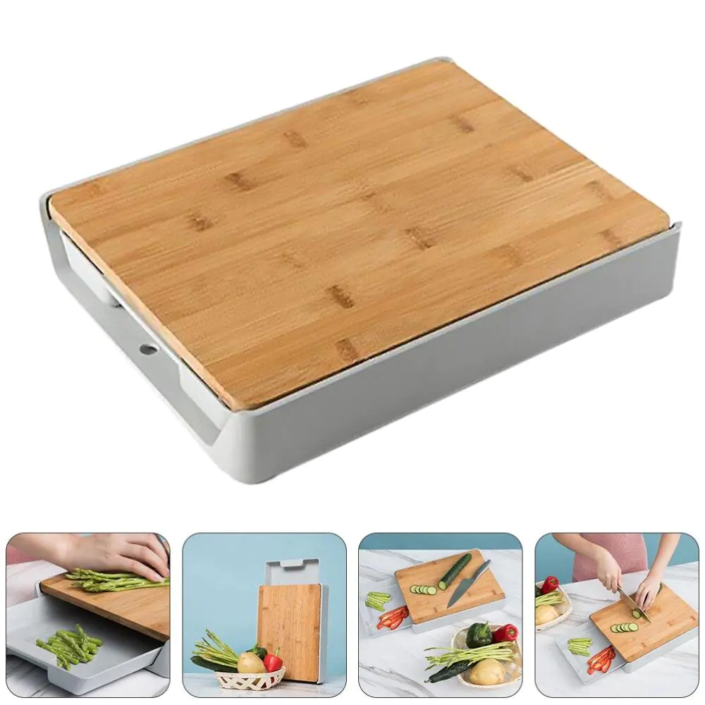 Cutting Board with Containers - Image 4