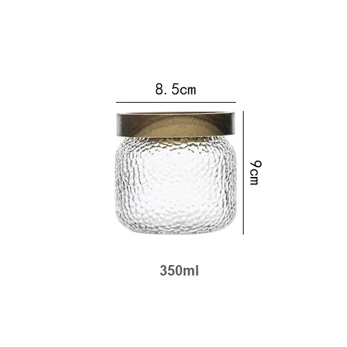 Glass Airtight Canister with Wood Lid - Image 8