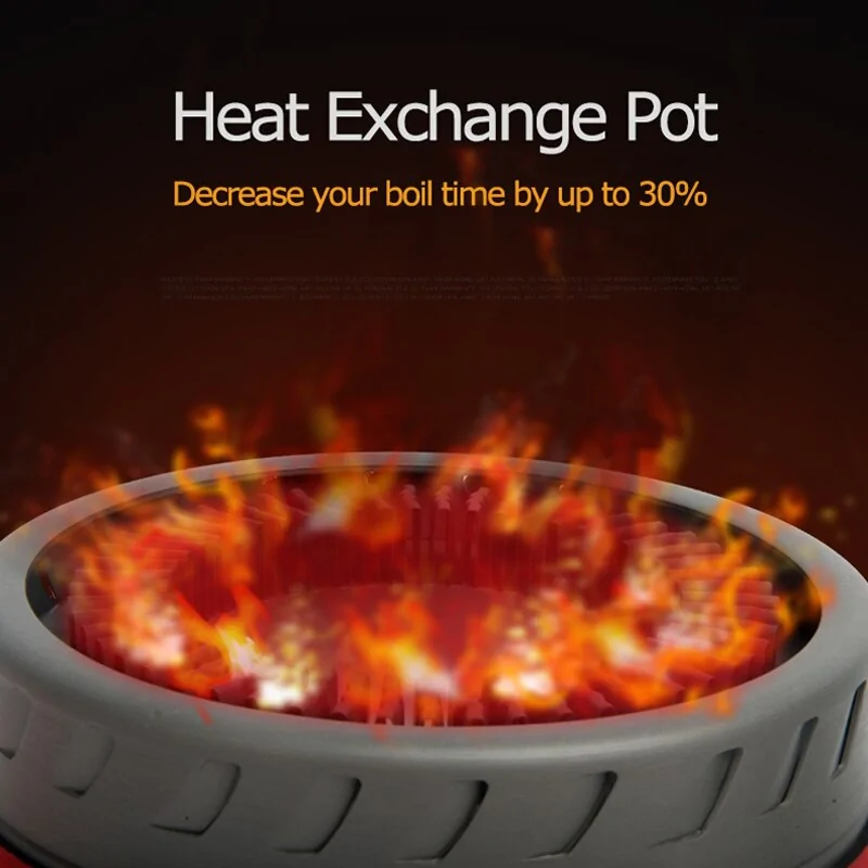 Outdoor Foldable Handle Cooking Pot - Image 3