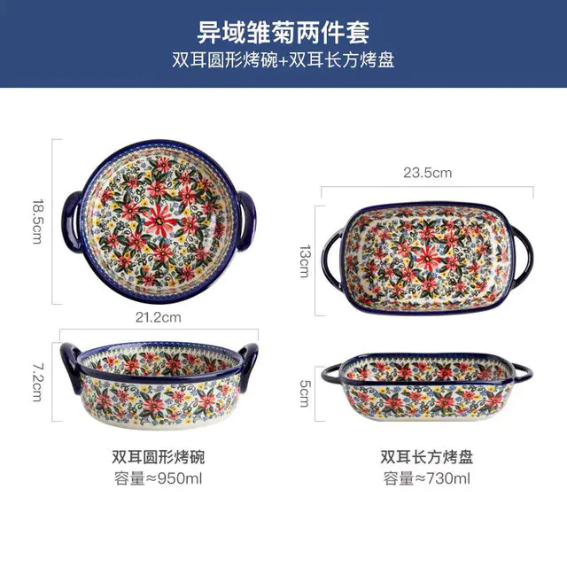 Polish Bowl and Plate Ceramic Tableware - Image 10