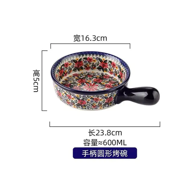 Polish Bowl and Plate Ceramic Tableware - Image 11