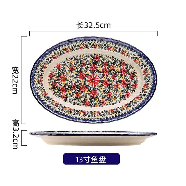 Polish Bowl and Plate Ceramic Tableware - Image 14