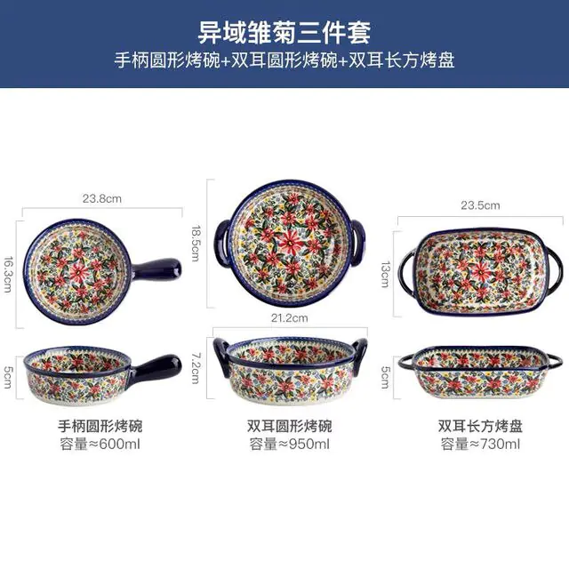 Polish Bowl and Plate Ceramic Tableware - Image 7