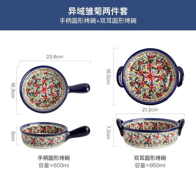 Polish Bowl and Plate Ceramic Tableware - Image 8