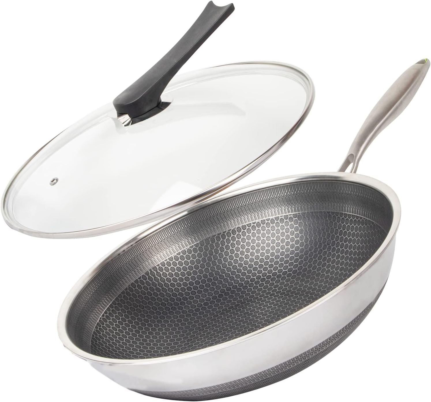 Non-Stick Hex Pan Wok 12.5 inch - Image 3